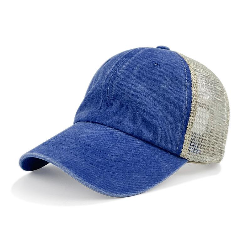 Sommer Waschnetz Hut Baseballkappe Outdoor Sonnenschutz Alte Baseballkappe Atmungsaktiver Sonnenschutz Angelhut
