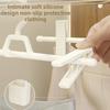Efficient Pants Rack: 5-Tier Foldable Hanger with Non-Skid Clips & Adjustable Length for Skirts/Trousers Storage Household
