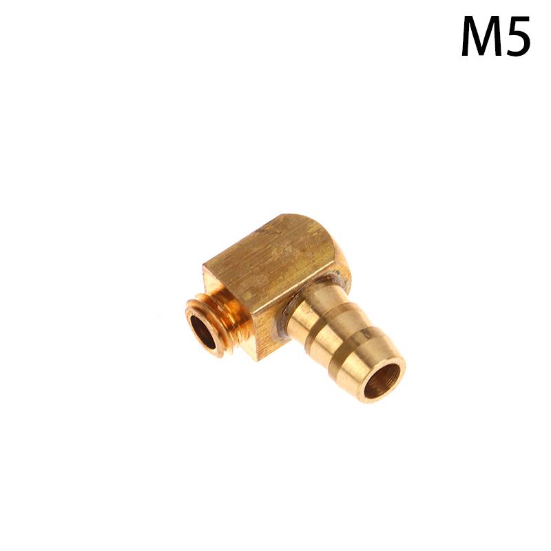 M4/M5/M6 Messing 90 Grad L-Typ Wasserkühlungsdüse Wasserhahn Nippelverbinder Für Rc Methanol/Benzin/Bürstenloses Elektroboot