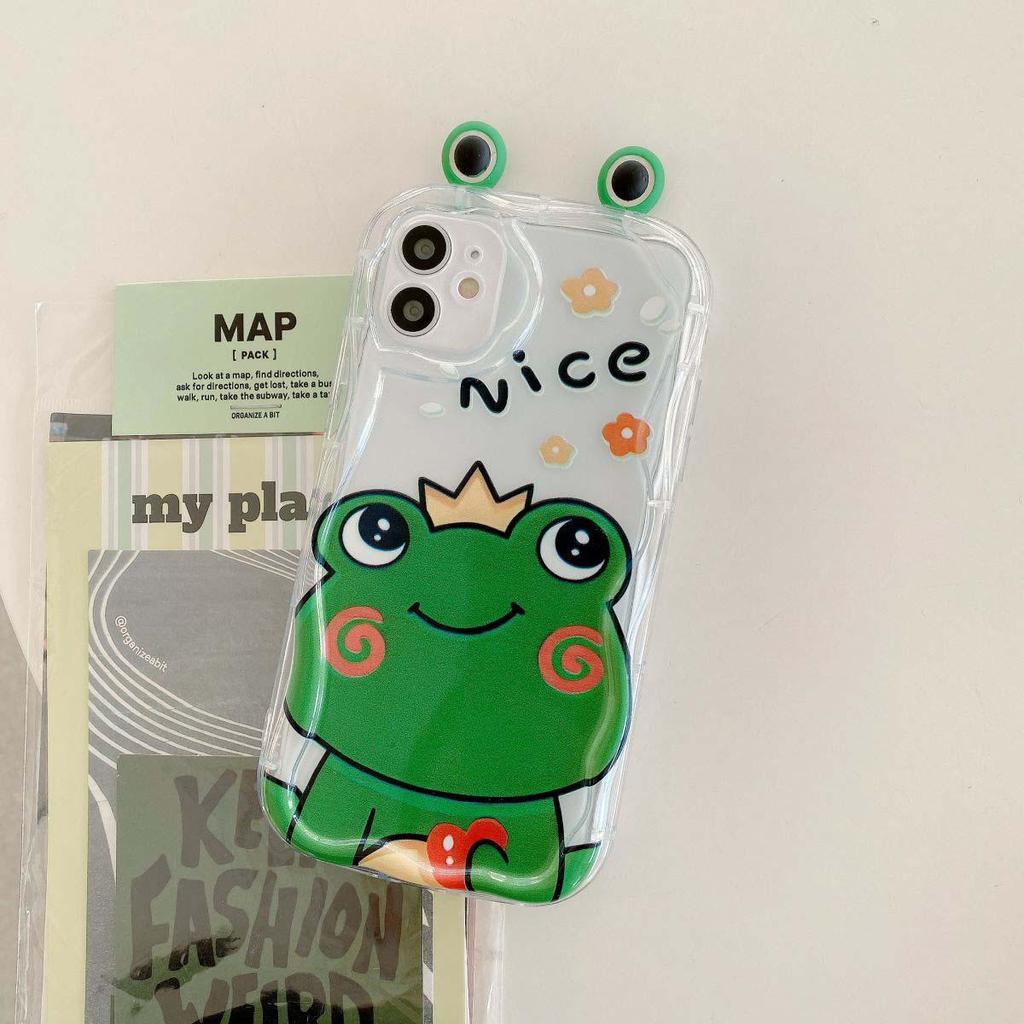 3D Frog Eyes Phone Case for Samsung Galaxy A25 A15 A13 A52 A32 A72 A52S A31 A51 A71 A04E A04 A05 A02 A04S A05S A21S A22 A23 A10