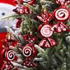 6Pcs Xmas   Ornaments Delicate Plastic Hanging   Ornaments Xmas Tree Hanging Decorations for Garlands Gift Packages