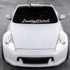 Locally Hated Car Front and Rear Windshield Sticker Auto Window PVC Waterproof Decoration Vinyl Decals Universal Accessories