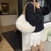 2025 Trendy Fluffy Handheld Cloud Bag - Versatile Autumn & Winter Women's Underarm Bag