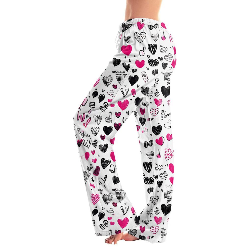 Women's Fashion Loose Casual Printed Casual Pants