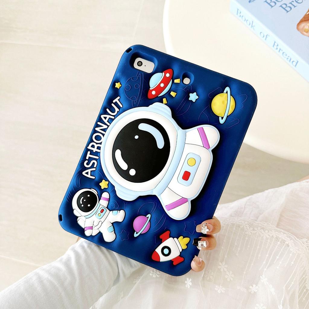3D Astronaut 360 Stand Flat Case For iPad Redmi pad  SE 8.7 in pad 10.6 in SE 11 in 5 6 11in 5pro 6Pro SE 8.7 pad 2 11 inch Redmi SE 11 iPad mini pro