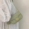 Xiaoxiangfeng Bag Women'S Summer Small Fresh Green Diamond Chain Bag Trendy Versatile Small Square Bag Women