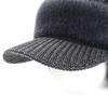 Warm Thermal Winter Hat Fleece Lined Baseball Cap Fashion Knit Beanie Hat  Outdoor