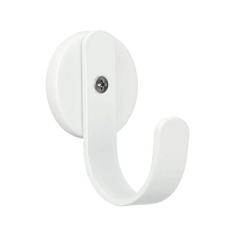 

Elegant White Magnetic Hook for Easy Organization On Sturdy Metal Surfaces In Kitchens Offices and Garages Household