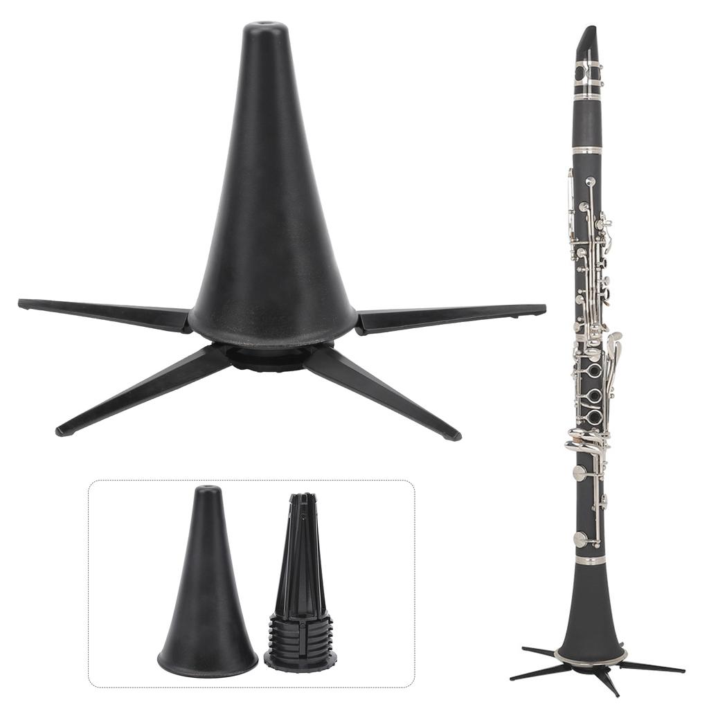Clarinet Stand Bracket Foldable 5‑Leg Holder Musical Instrument Placement Rack Accessory