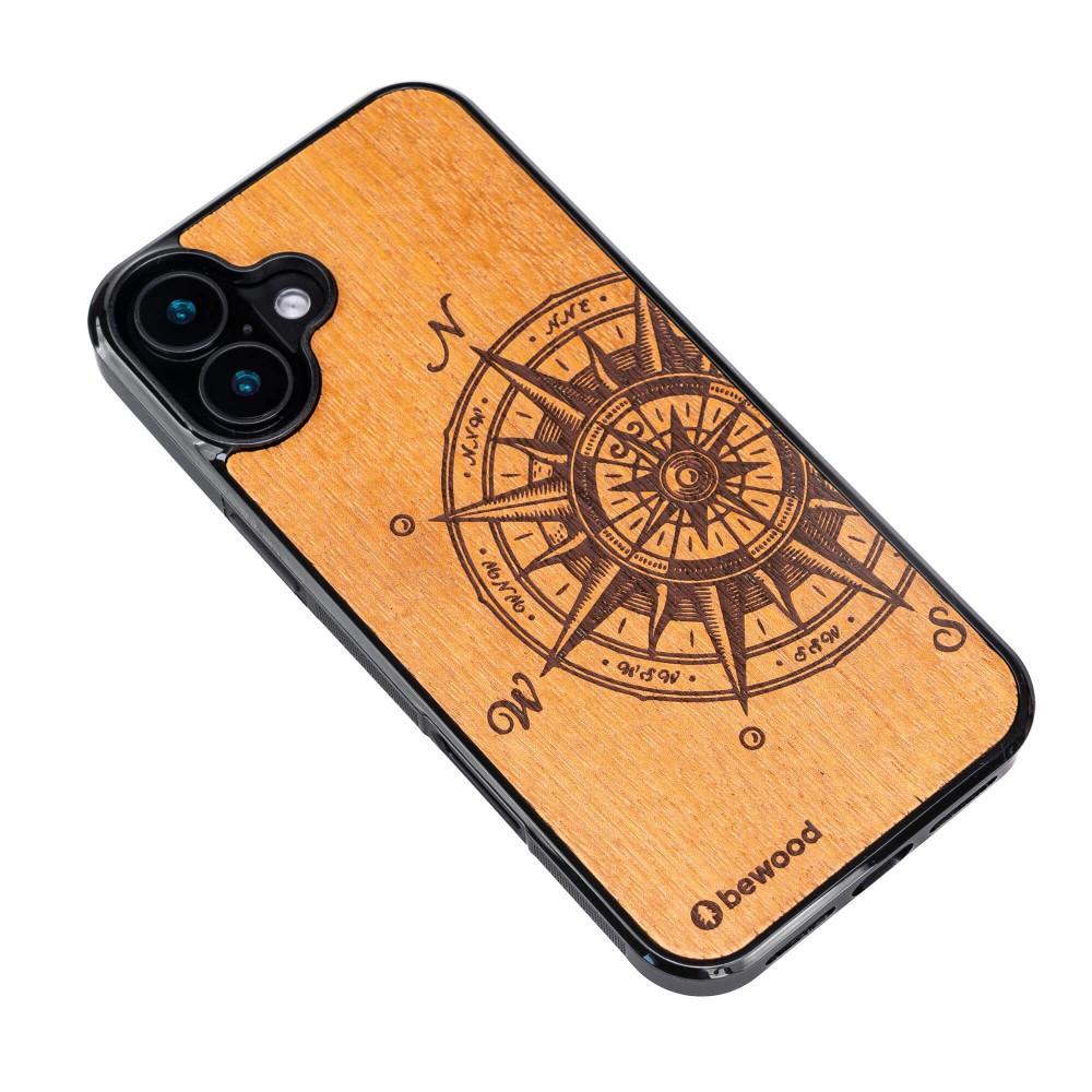 Bewood Wooden Case for iPhone 16 Plus Traveler Merbau
