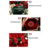 Christmas Eve Fruit Storage Bag with Drawstring Portable Gift Festival Party Favor Pouch Decoration Pack Biscuit Organizer