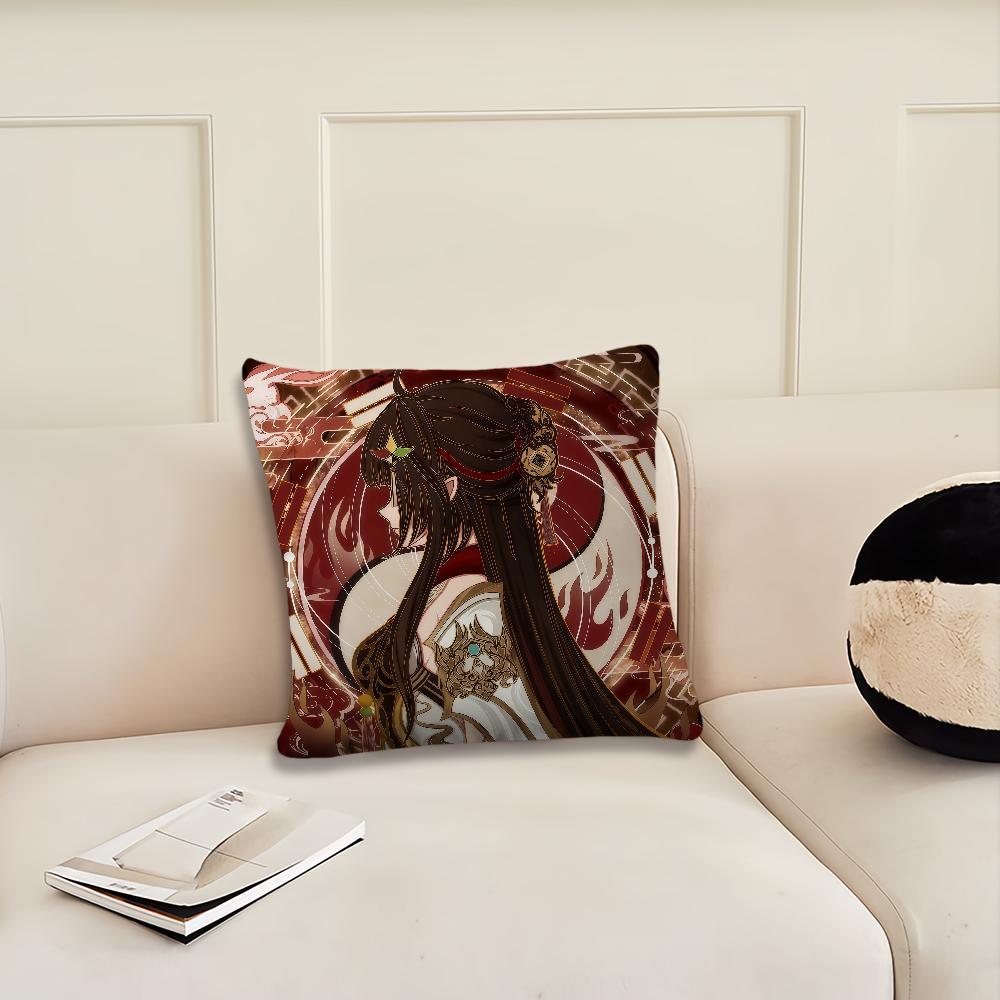 Honkai Star Rail cool c Game cushion cover Pillow Cover Decoration Room Home Sofa living Office Car Nordic Simplicity