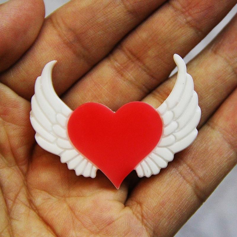 Engel Teufel Flügel Schlüsselanhänger Silikonform mit Loch Schlüsselanhänger Anhänger Handgemachte Form Geburtstags Valentinstags Geschenk Schmuck