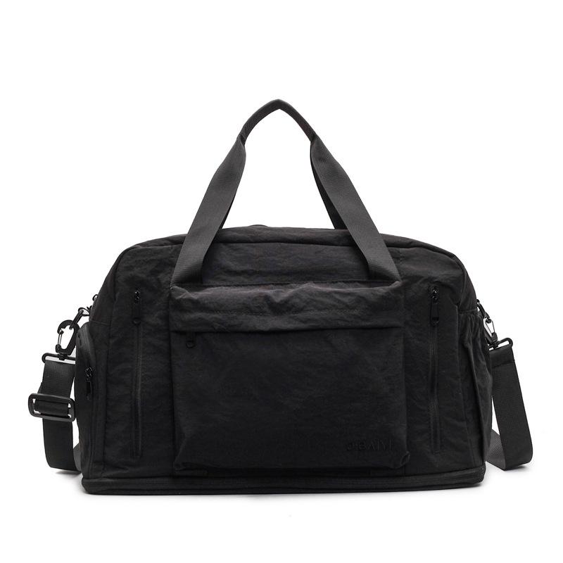 Travel bag Large capacity leisure Premium sense expandable multi-functional storage bag Business travel fitness bag Crossbody bag