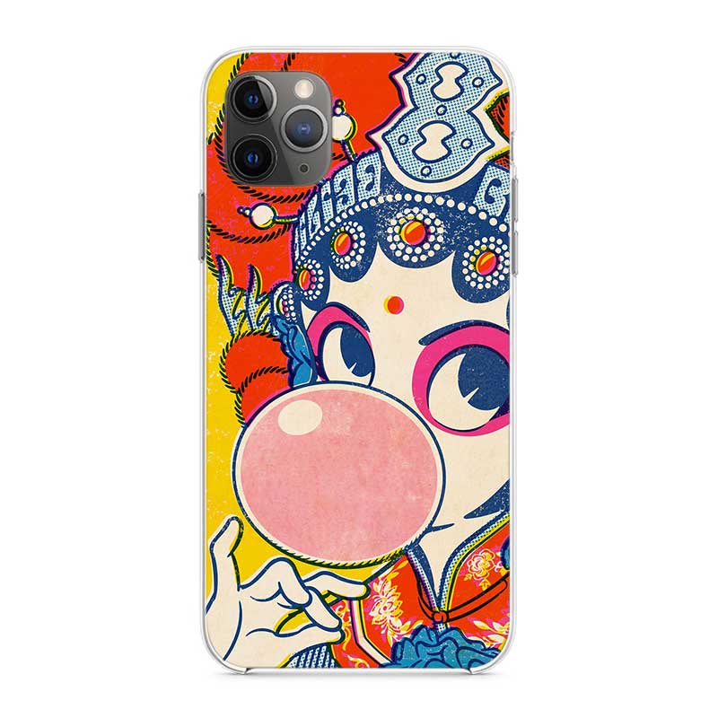 

Забавный милый чехол для телефона «Пекинская опера» для Iphone XS 12 Mini 11 Pro Max Soft XR 10 X 8 7 6s Plus 6 SE 5, уникальный чехол для мобильного телефона iPhone 12 mini