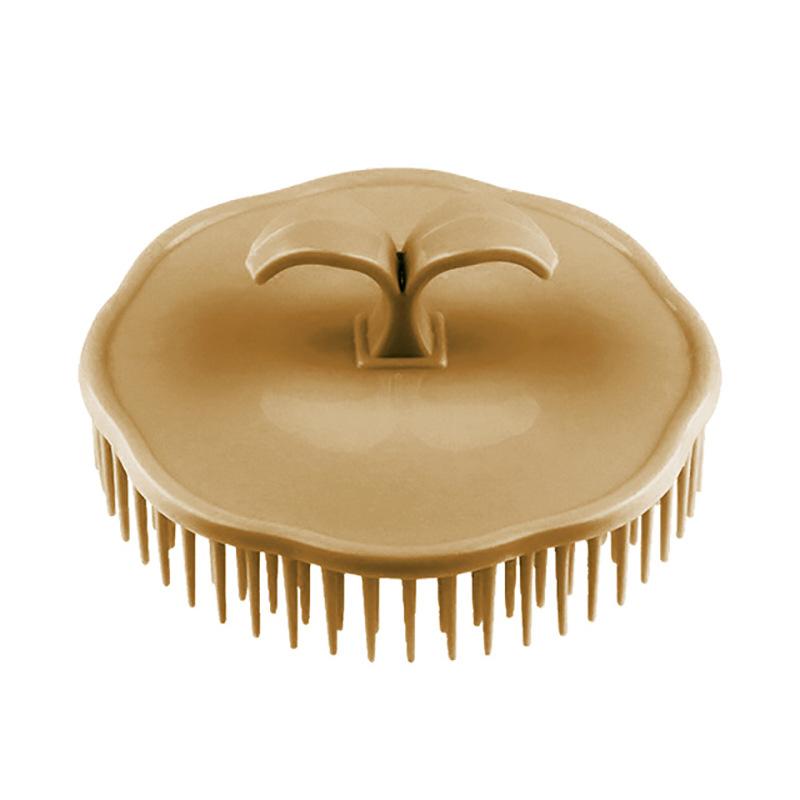 Colored Plastic Hair Washing Brush  Adult Round Massage and Combing Comb Scalp and Head Scratching Comb
