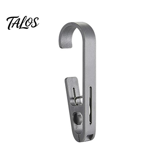 Punch Free Mounting Clips Laundry Hook with Clip, Non-Drilling ABS Closet Organizer, Multi Purpose Portable Clothes Drying Durable Anti-slip Clip for