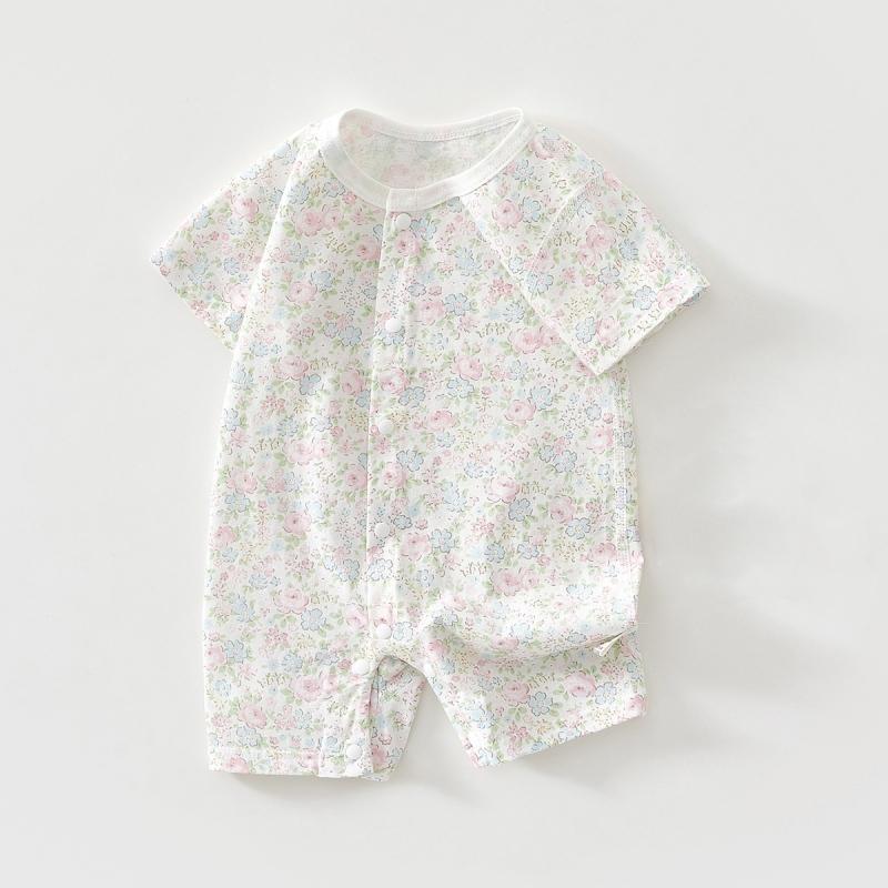 Summer Baby Clothes Rompers Sets For Newborn Boys Girls Clothing Outfits Jumpsuit Baby Thin Crawling Suit Rompers