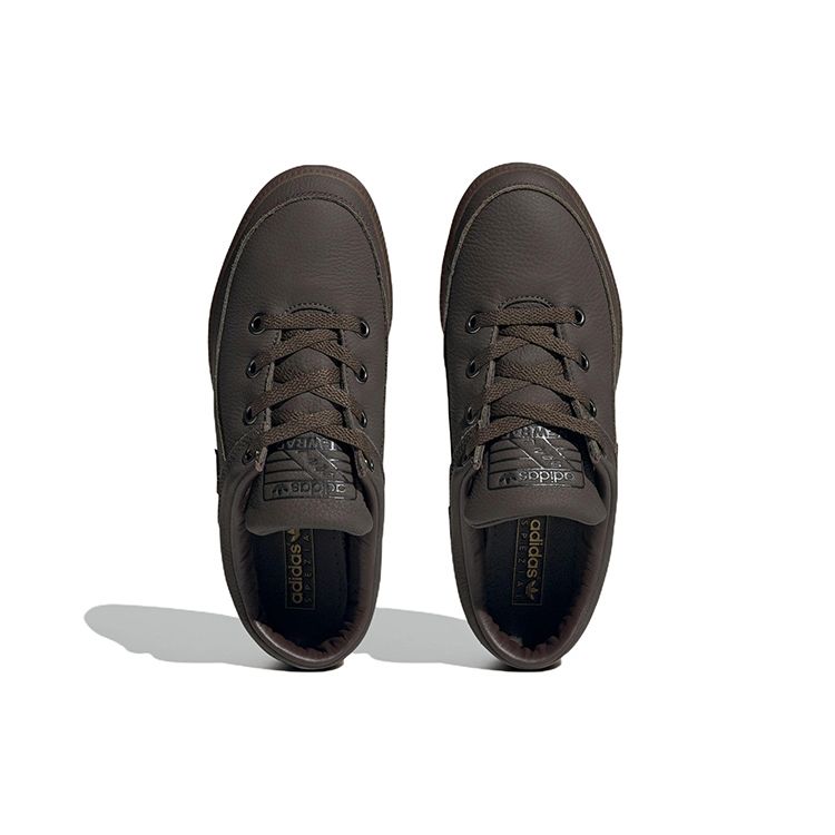 Adidas Newrad SPZL Dark Brown Men Sneakers Gold-Metallic Gum HP8842