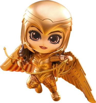 Hot Toys Cosbaby Mulher-Maravilha 1984 Figura Tamanho S Dourado (Armadura Dourada/Versão Voadora) COS#728 sem escala