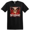 TESTAMENT Skull Horns Heavy Metal T Shirt Demonic Rock Band Graphic Tee