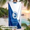 Beach Towel Brighton & Hove Albion Football Print Custom Name Text Soft Towel for Swimming Pool