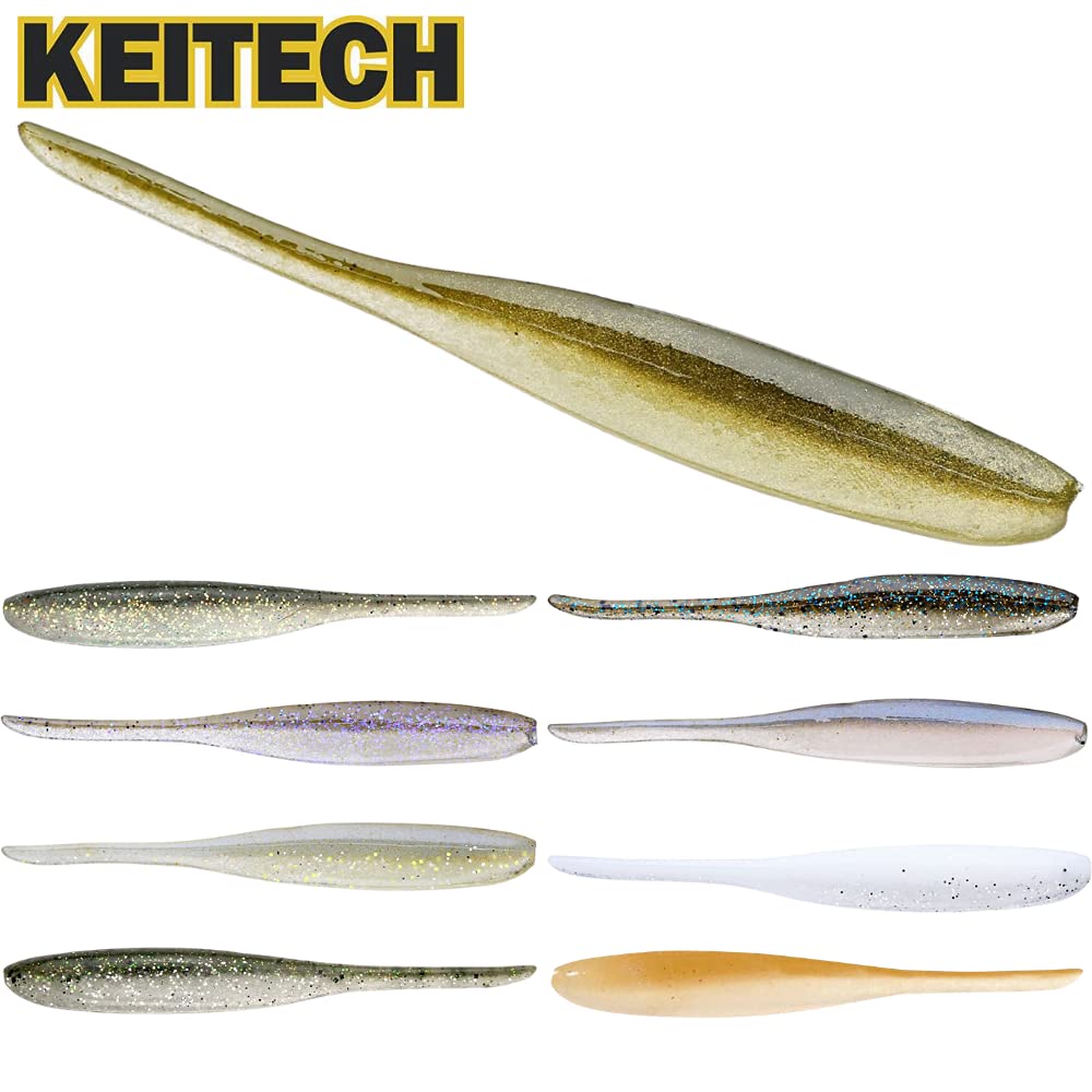 Keitech Shad Impact 3 inch #410 Crystal Shad