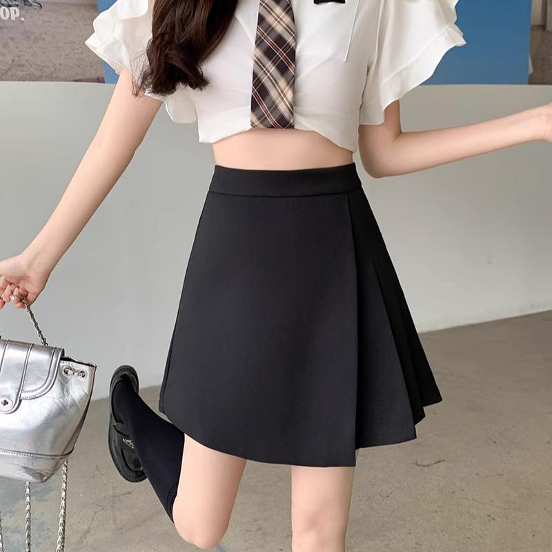 Slimming A-Line Korean Spring Dress - Trendy 2025 Style for Women and Students