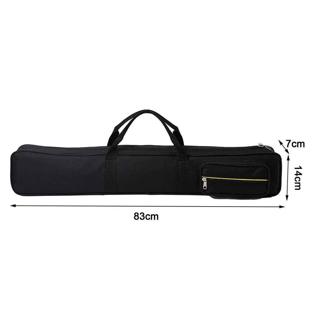 Billiards Pool Case Pool Cue Bag 1/2 Cue Case Protector Oxford Cloth Carrier Billiard Rod Storage Bag Pool Cue Storage Pouch