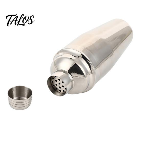 Professional Mixology Tools Stainless Steel Cocktail Shaker Cup, Leak-Proof Martini Mirror Polished Bar Easy Cleaning Mixer for And Milk Tea Shop Leak