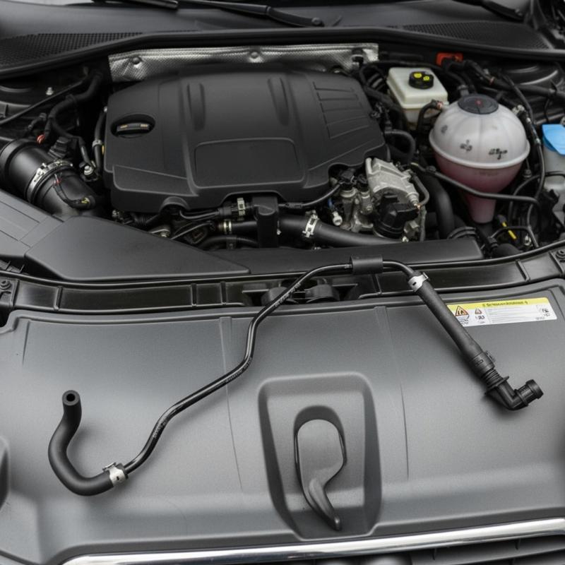 Heat Resistant Automotive Engine Radiator Coolant Hose Temperature Control Pipe Direct Fit Replacement Part 06L121081F