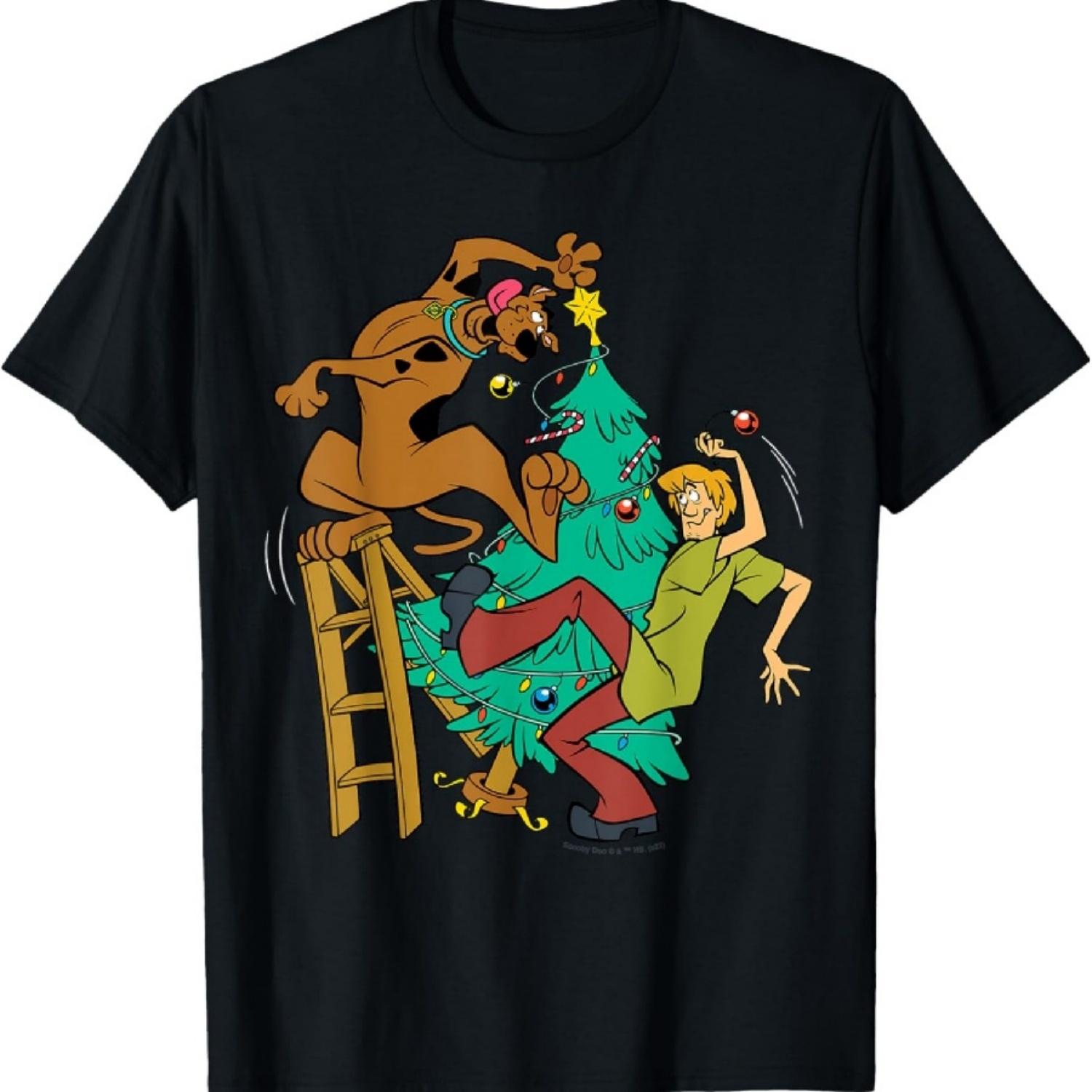 

Scooby And Shaggy Christmas Dancing T-Shirt XXXXXL різнокольоровий