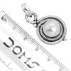 925 Sterling Silver Pendant Women Gemstone Handmade Jewelry Christmas Gift Blue Green Purple Copper Turquoise Pearl Lapis Mother Of Pearl Victorian