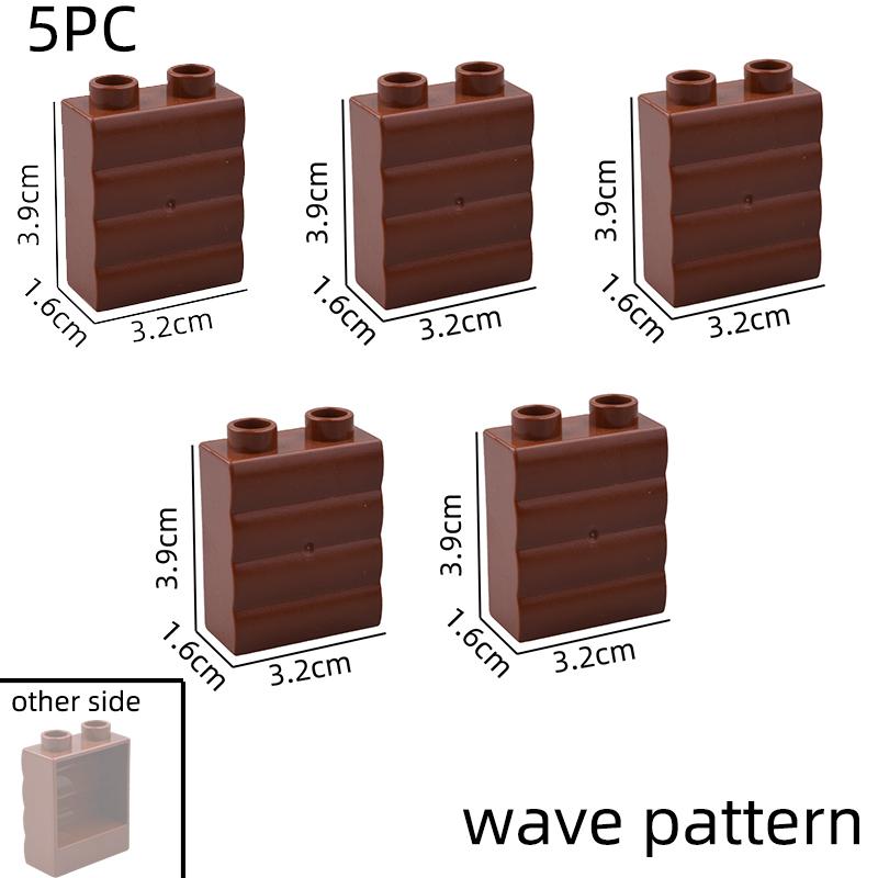 Große Bausteine Haus Zubehörteile Dach Fenster Wand Bauen Zusammenbauen Steine Lernspielzeug Für Kinder Geschenk