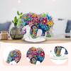 Flower Animal DIY 2D Flat Acrylic Diamond Art Decorations Crystal Art Craft Decoration for Living Room Home Office Decoration