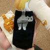 1 Paar Neuheitliche Abstrakte 3D Katzen-Socken - Niedliches Cartoon-Katzen-Design, Mehrgrößen-Mittelwaden-Socken für Männer & Jugendliche, Partygeschenke, Einzigartiges Geschenk für Katzenliebhaber