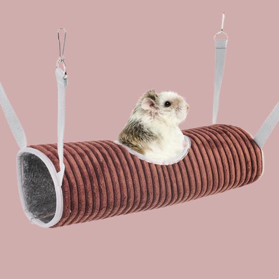 Yousheng Hamster Hängematte Atmungsaktiv Bequem Warm Hamster Hängender Tunnel für den Winter