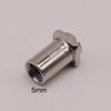 20Pcs Drum Screw Nut Iron Swivel Nuts Percussion Nut Replacement Swivel Nuts for Floor Drum Replacement Accessories