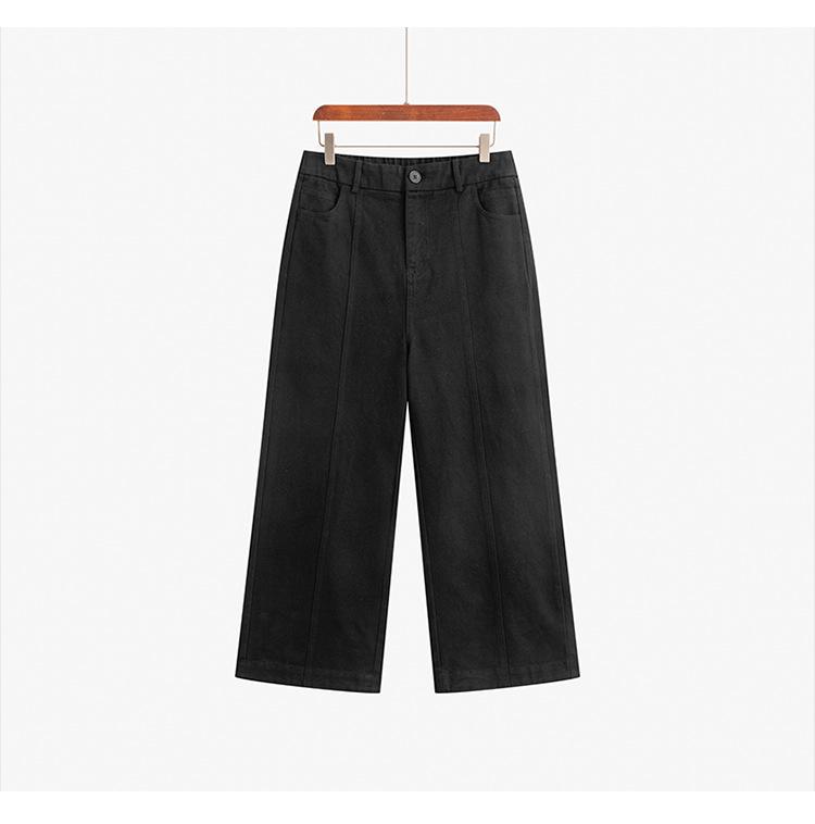 Plus Size Women's High-Waisted Wide-Leg Casual Pants (Style NK1377)