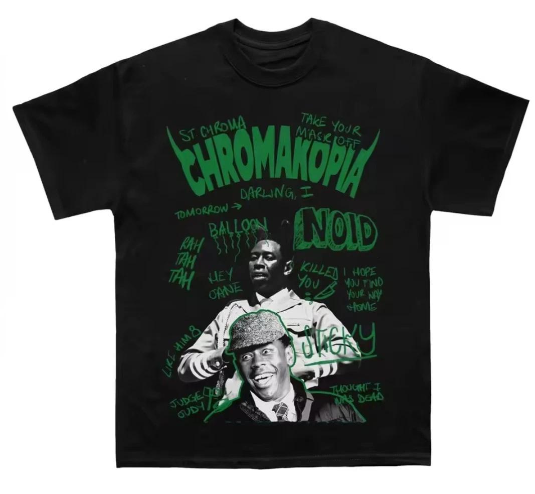 

Tyler The Creator Chromakopia Скетчбук Графическая Футболка Мужская S M L XL 2 3 4 XL 4XL