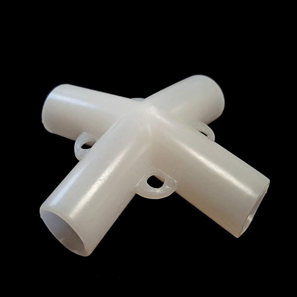White Tent Parts Smooth Canopy Fitting Durable Tent Accessory  Field Activity