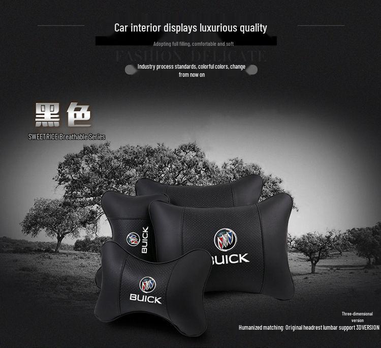 Fits Buick Excelle GT, Regal, LaCrosse, Encore, and Envision headrests and neck pillows.