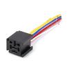 Reliable 80A Relays Socket Wiring Harness for Vehicle Electrical System with Clear Identification Mark Easy Installation