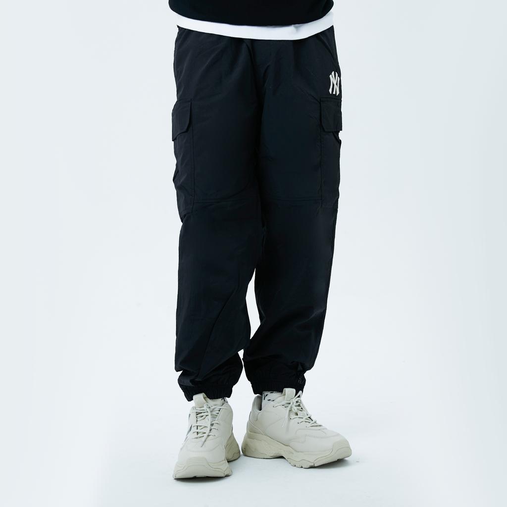 New MLB Knitted Sweatpants Unisex Black 3AWP09014-50BKS