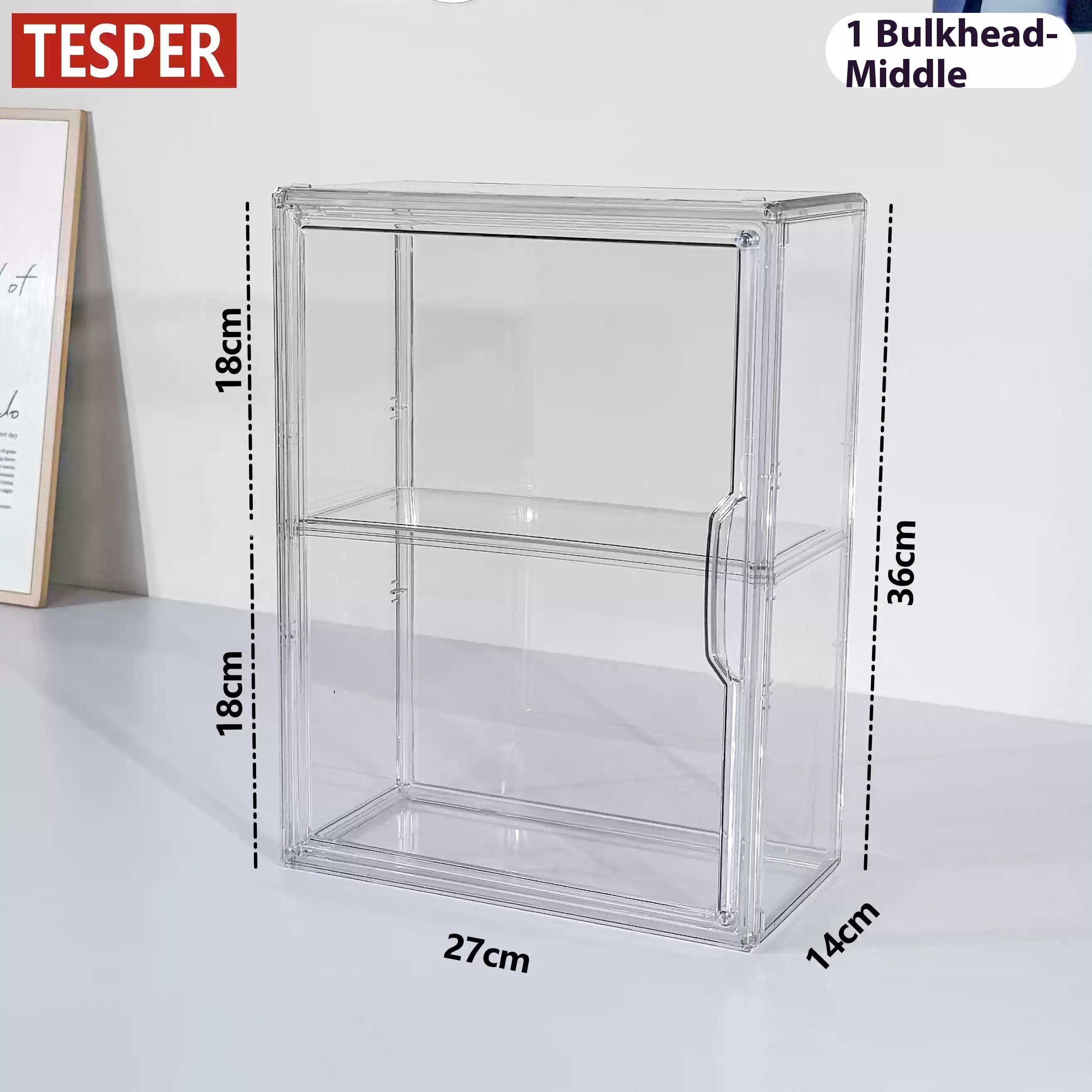 

Transparent Dustproof Plu Toy Storage Box Doll Cotton Cloth Figure Display Stand Organizer Bin Case for Home Storage jewelry