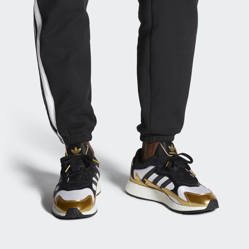Adidas Tresc Run 'Black Metallic Gold' EG5661