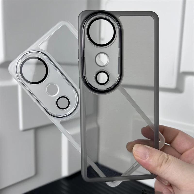 

Luxury Lens Film Case Cover for VIVO S19 Pro VIVOS19Pro 5G Full Camera Protective Clear Soft Silicone Ultrathin Cute Shield Bags