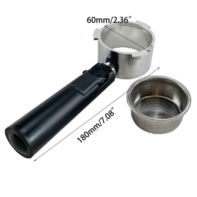 2026 New Coffee Handle Coffee Bottomless Portafilter for-Homix Replacement Tool 51mm 3Ear