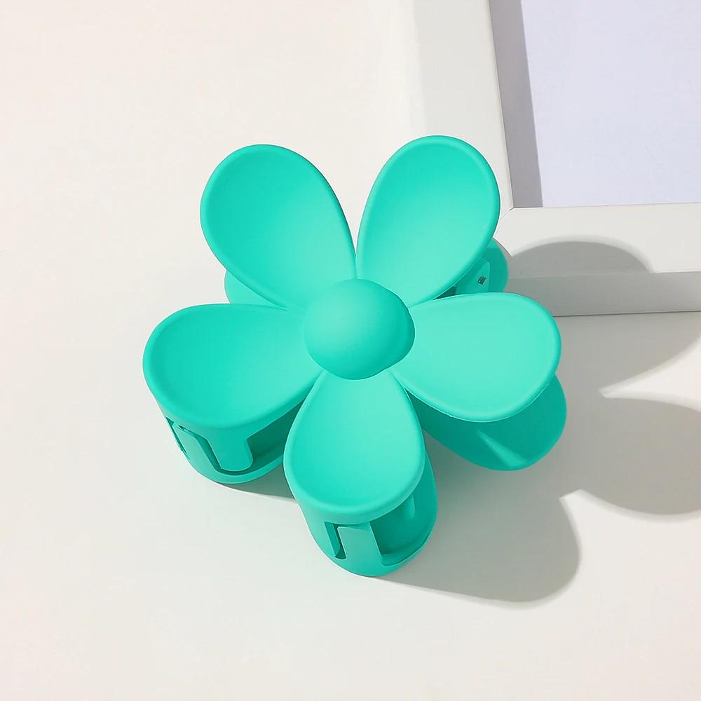 New Flower Hair Clips For Women Sweet Hair Claw Ponytail Clips Hair Holder Fashion Barrette Girls Headwear Hair Accessories