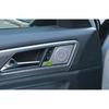 For Volkswagen Atlas 2018- Silver Steel Inner Door Speaker Cover Trim 4PCS